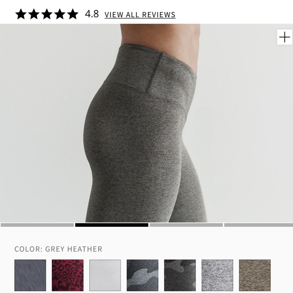 Nobull medium gray legging